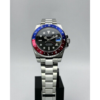 Custom Seiko Mod •  Arabic Pepsi GMT • 40mm